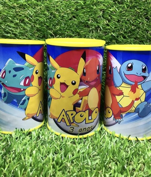 Cofrinho personalizado Pokémon