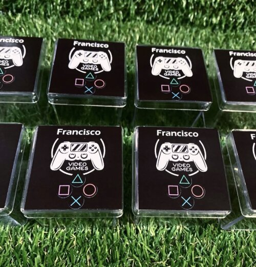 Caixinha Acrílica Personalizada Gamer