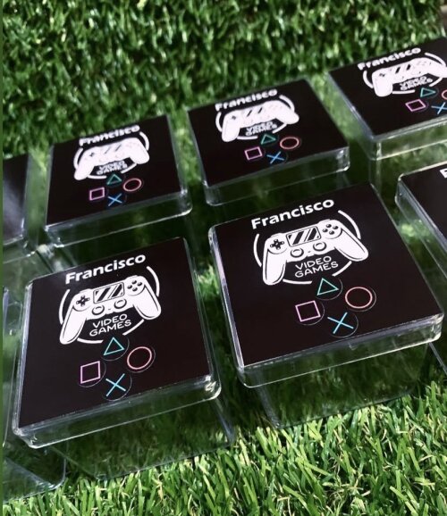 Caixinha Acrílica Personalizada Gamer
