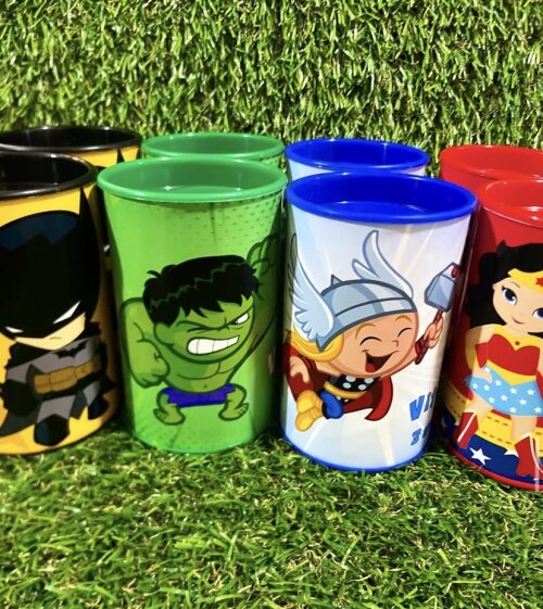 Cofrinhos personalizados heróis baby