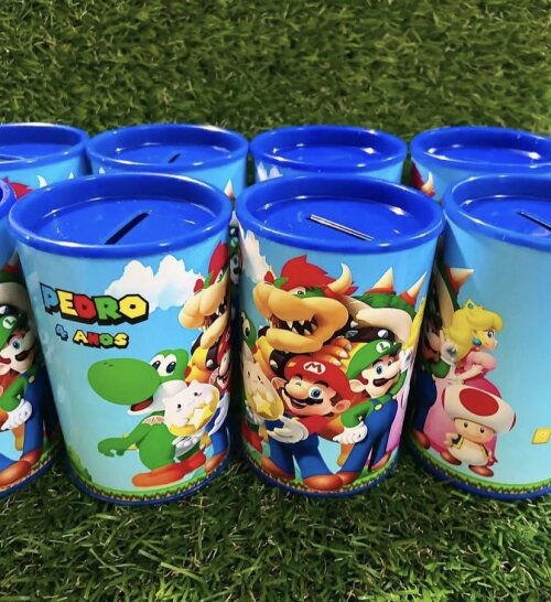 Cofrinho personalizado Super Mario