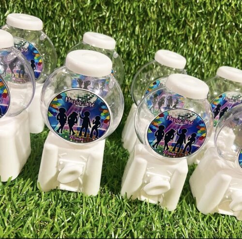 Mini baleiros personalizados