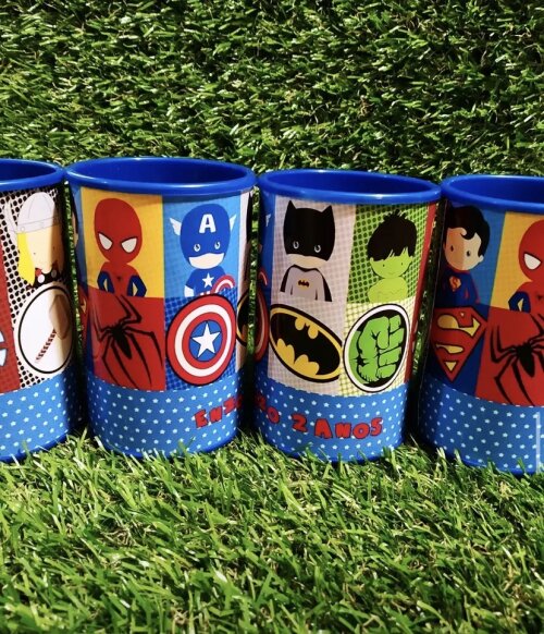 Cofrinhos personalizados vingadores baby