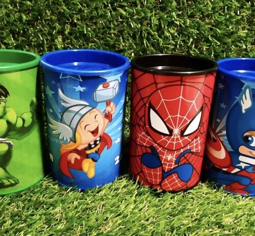 Cofrinhos personalizados super heróis