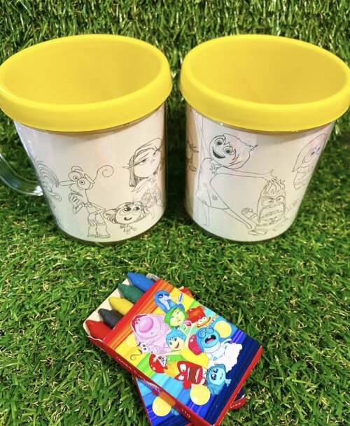 Caneca Acrílica de Colorir Personalizada