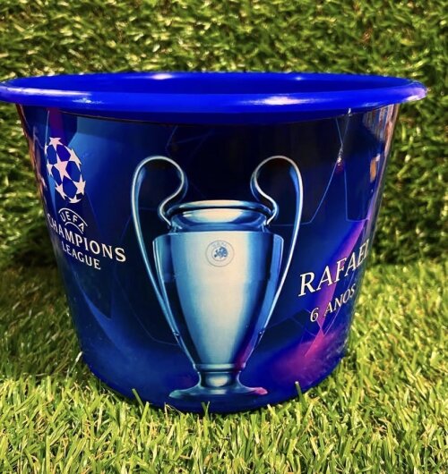 Baldinho de pipoca personalizado