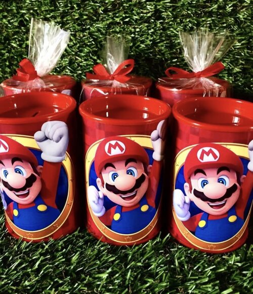 Cofrinho personalizado Super Mario