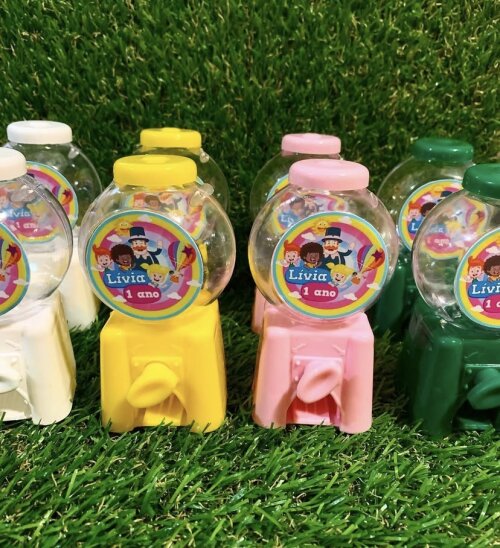 Mini baleiro personalizado