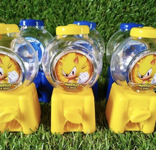 Mini baleiro Sonic Personalizado