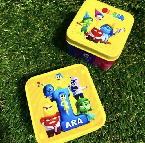 Lata quadrada personalizada