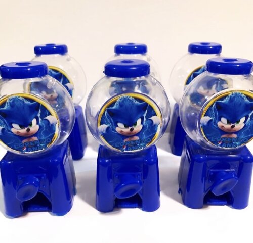 Mini baleiros personalizados Sonic