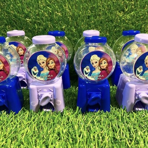 Mini baleiro personalizado Frozen