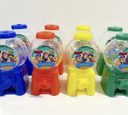 Mini baleiro personalizado