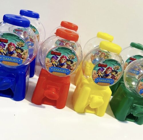 Mini baleiro personalizado
