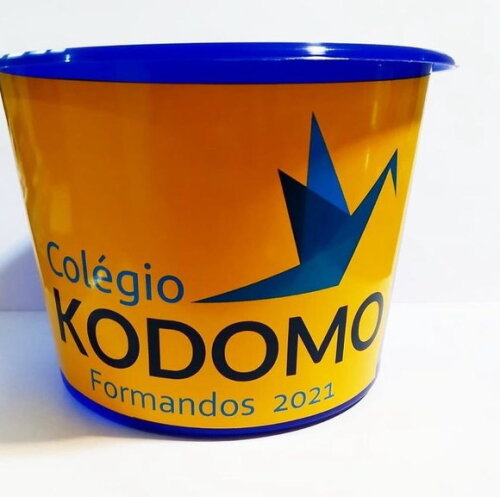 Balde de Pipoca Personalizado