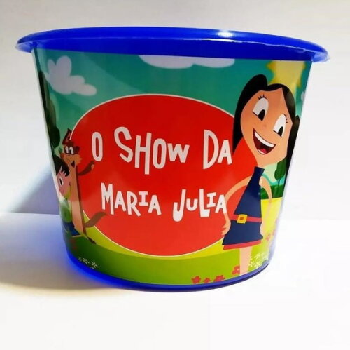 Balde de Pipoca Personalizado