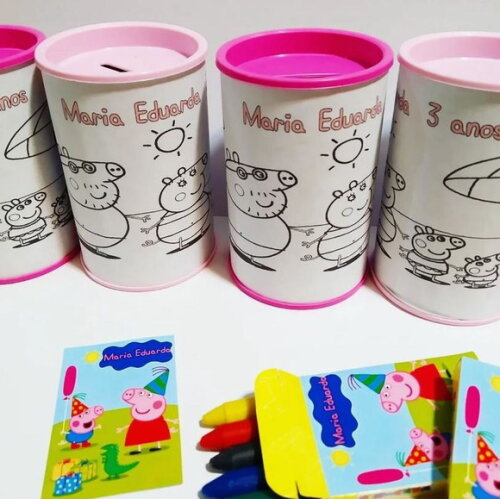 Cofre Personalizado de Colorir