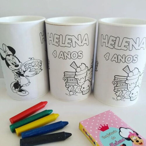 Cofre Personalizado de Colorir