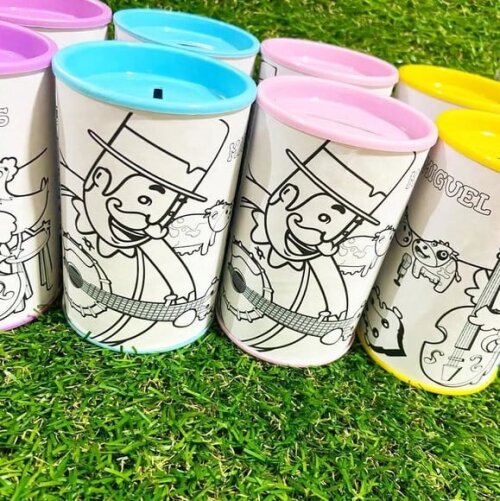 Cofre de Colorir Personalizado