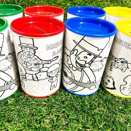 Cofre de Colorir Personalizado