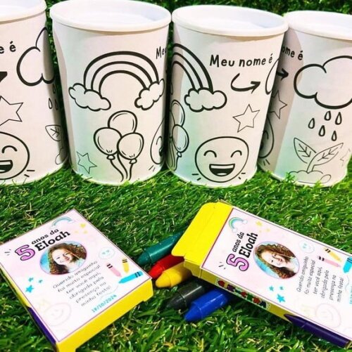 Cofres de Colorir Personalizados