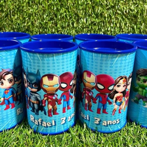 Cofre Super Heróis Personalizado