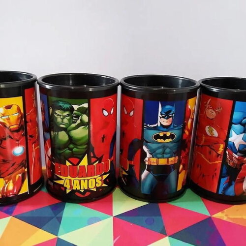 Cofre Super Heróis Personalizado