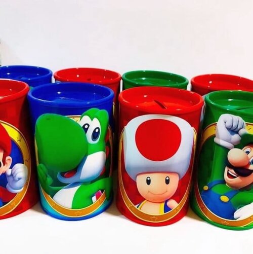 Cofre Super Mário Personalizado