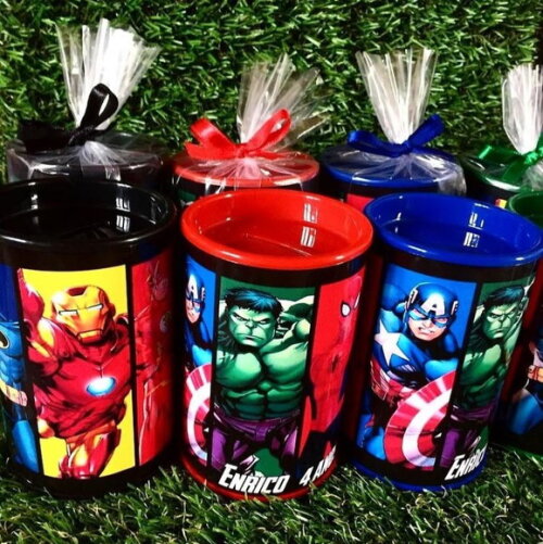 Cofrinhos Vingadores Personalizados