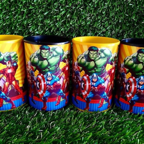 Cofrinhos Vingadores Personalizados