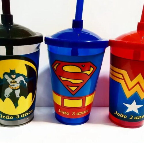 Copo Super Heróis 400ml