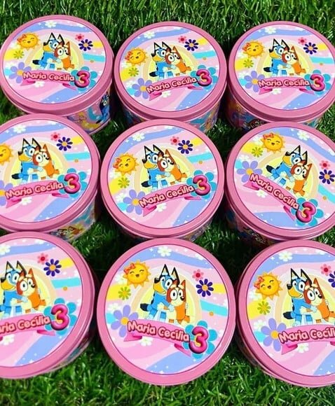 Lata de Aniversário Infantil