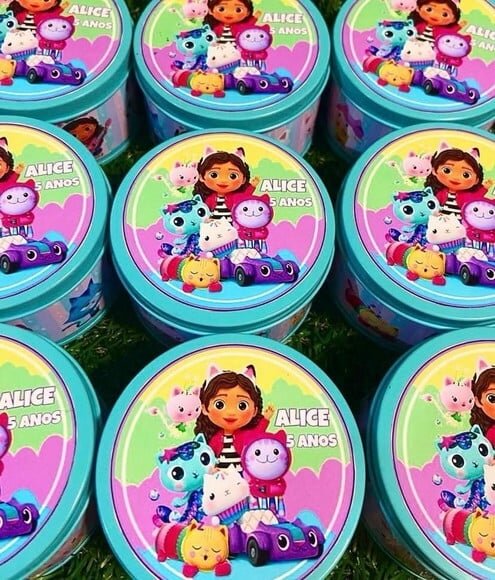 Lata de Aniversário Infantil
