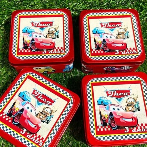 Lata Quadrada Personalizada