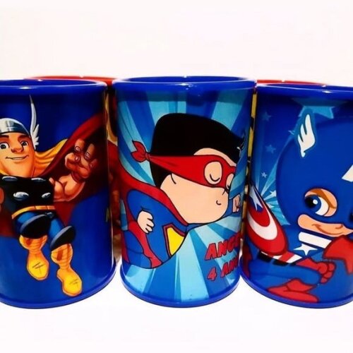 Cofrinho Super Heróis