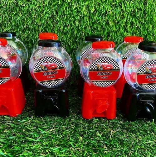 Mini Baleiro Personalizado Carros