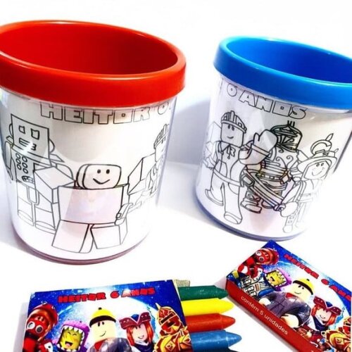 Caneca para Colorir