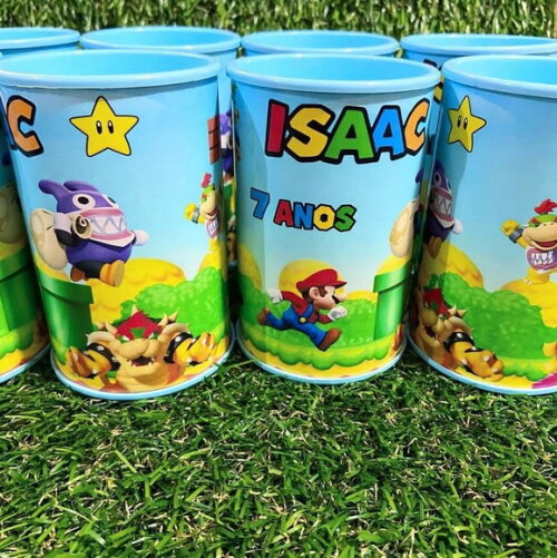 Cofre Super Mário Bross Personalizado
