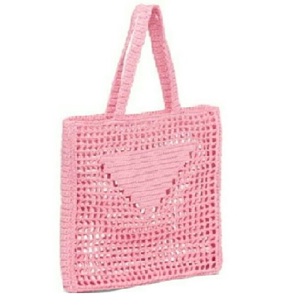 Bolsa em Crochê Estilo Prada