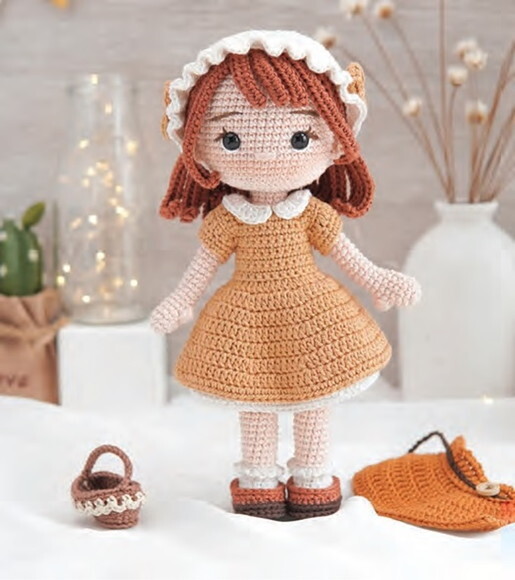 Boneca Amigurumi Zoe