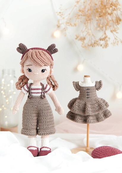 Boneca Grace em Amigurumi