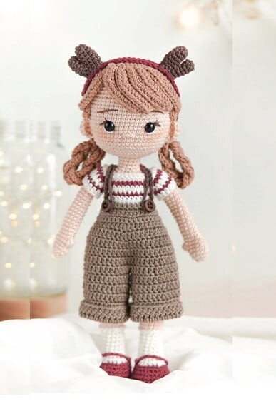 Boneca Grace em Amigurumi
