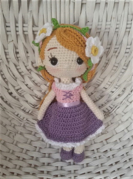 Boneca Princesa Disney Rapunzel