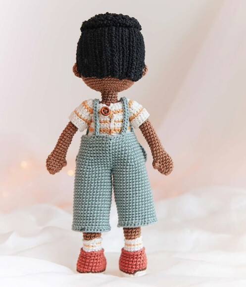 Boneco Tony em Amigurumi