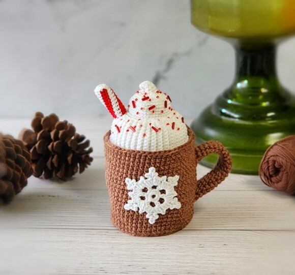 Caneca Encantada em Amigurumi