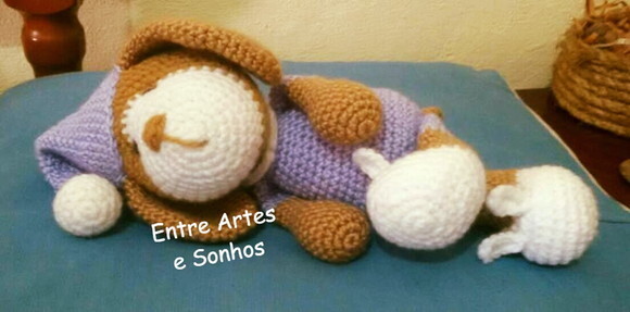 Cãozinho Amigurumi