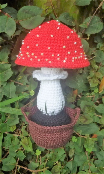 Cogumelo no vasinho