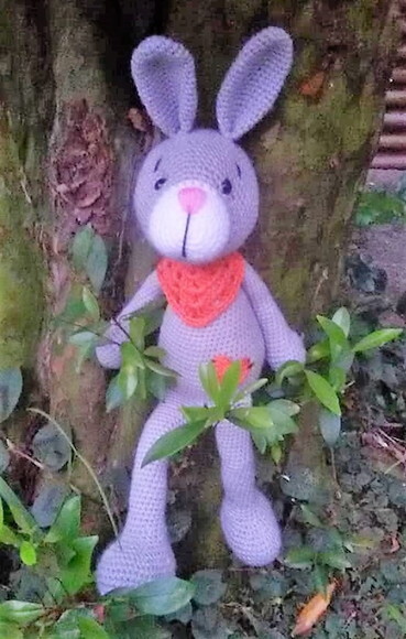 Coelho em Crochê amigurumi