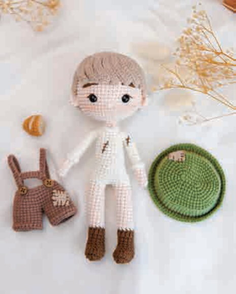 João em Amigurumi (joão e Maria)
