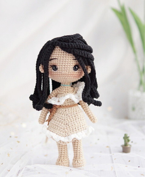 Pocahontas em Amigurumi